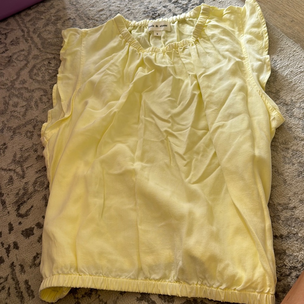 Cloth and Stone yellow tank